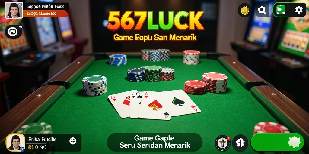 Tampilan gameplay seru di 567LUCK dengan teman-teman.