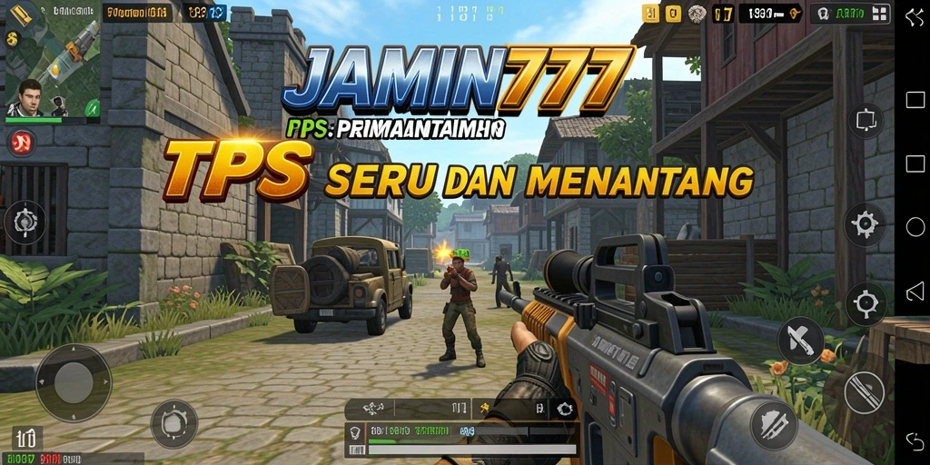 Tampilan gameplay seru dalam <strong>JAMIN777</strong> dengan aksi pertempuran yang mendebarkan.
