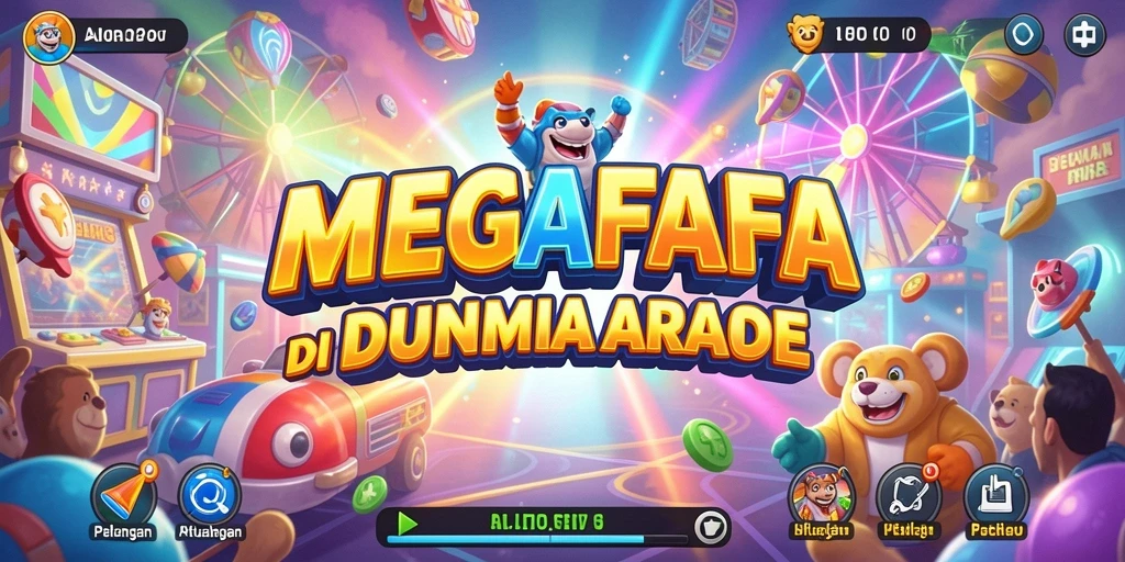 Tampilan gameplay MEGAFAFA yang mengasyikkan dan penuh aksi.